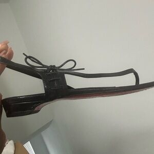 Christian Louboutin Red Sole Thong Sandals